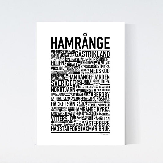 Hamrånge Text Poster