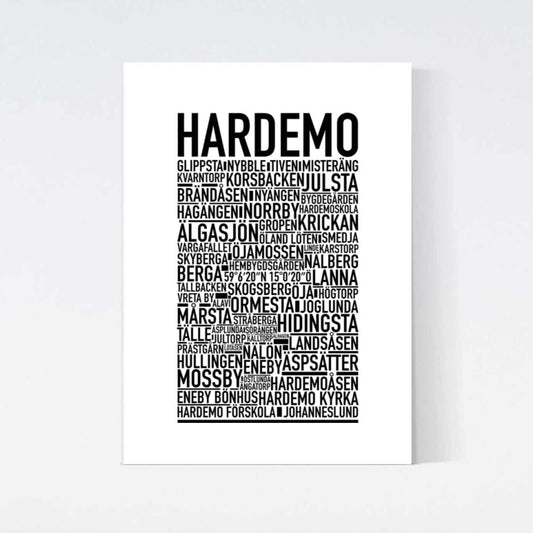Hardemo Text Poster