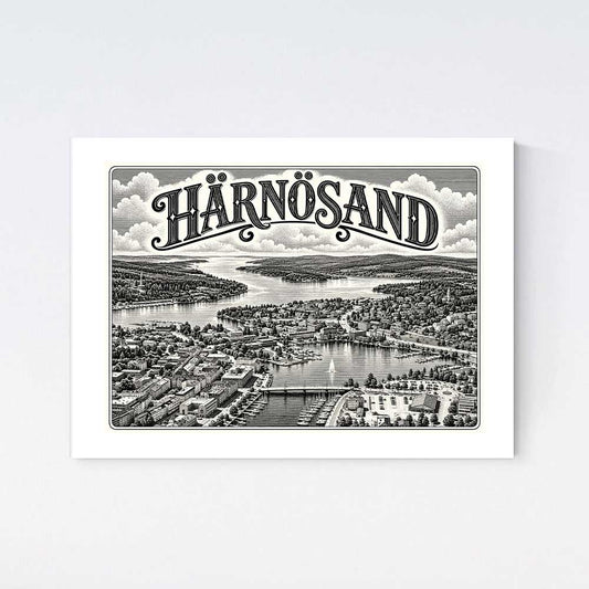 Härnösand Nostalgi Poster