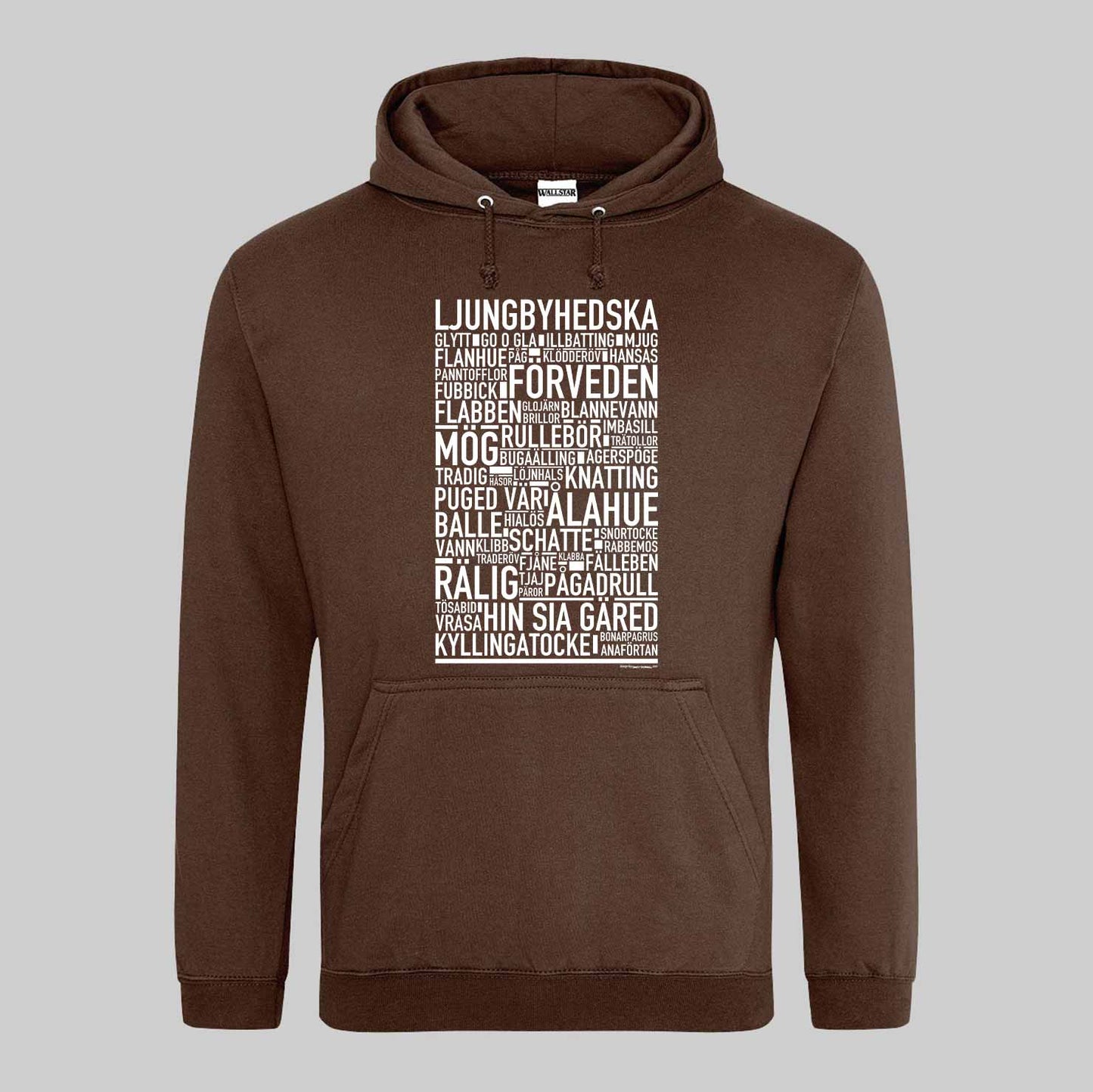 Ljungbyhedska Dialekt Text Hoodie