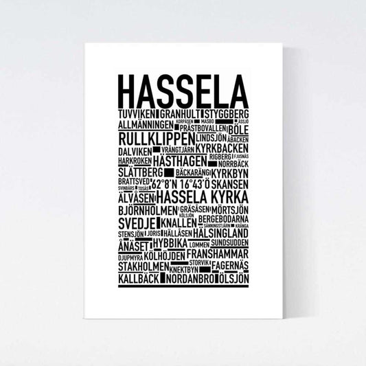 Hassela Text Poster