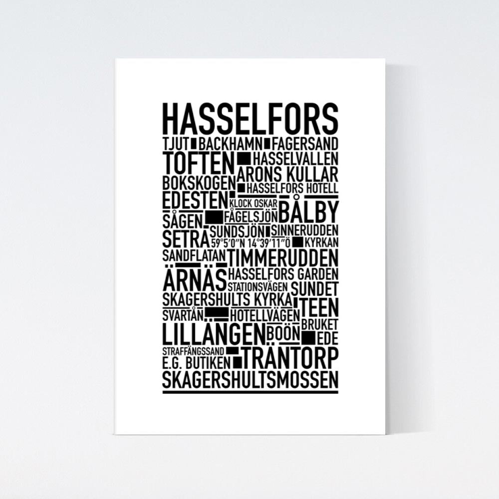 Hasselfors Text Poster