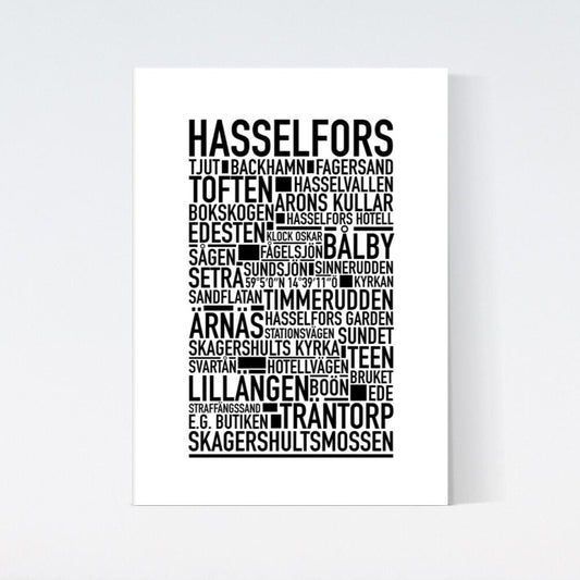 Hasselfors Text Poster