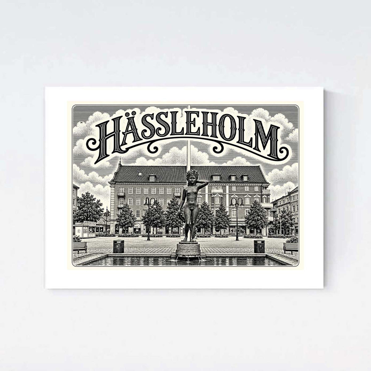 Hässleholm Nostalgi Poster