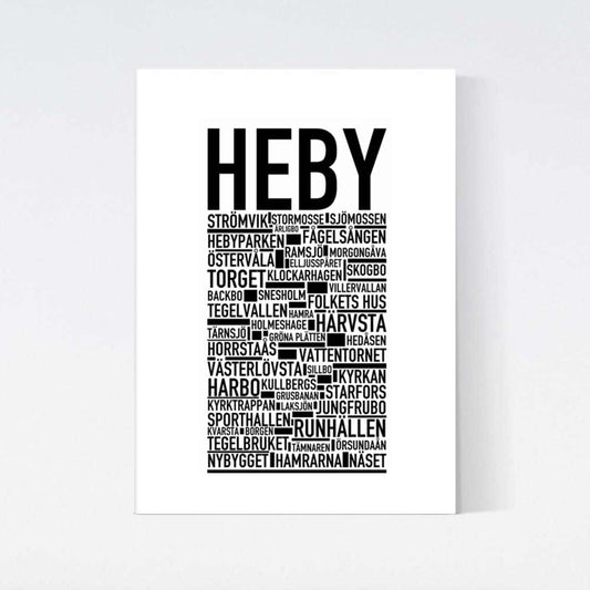 Heby Text Poster