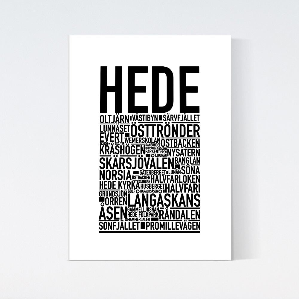 Hede Text Poster