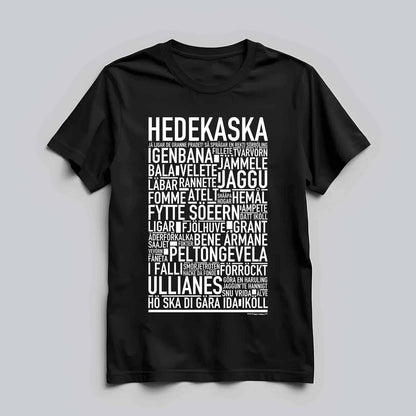 Hedekaska Dialekt Text T-shirt