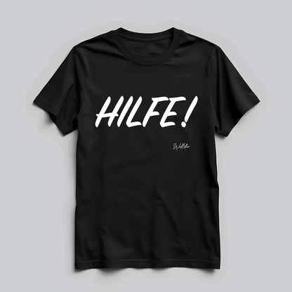 Hilfe Text T-shirt