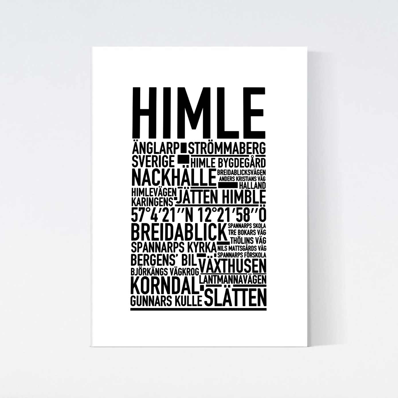 Himle Text Poster
