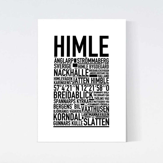 Himle Text Poster