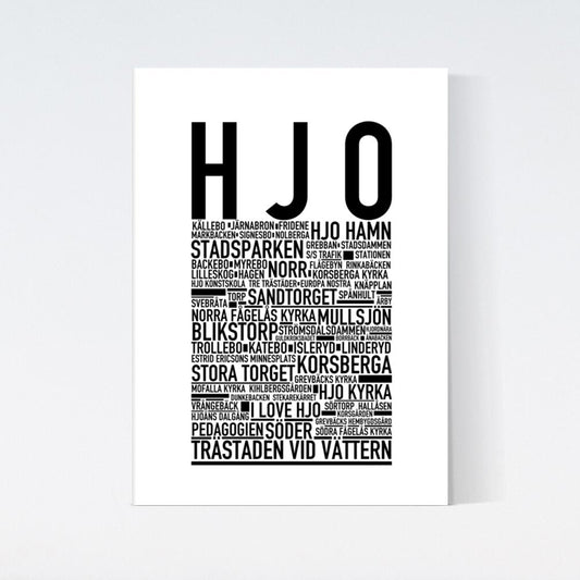 Hjo Text Poster