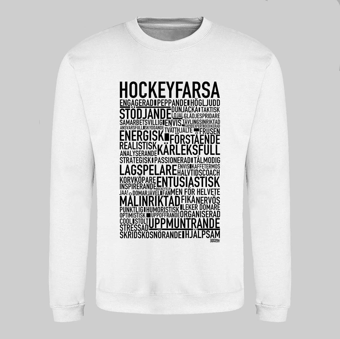 Hockeyfarsa Text Sweatshirt