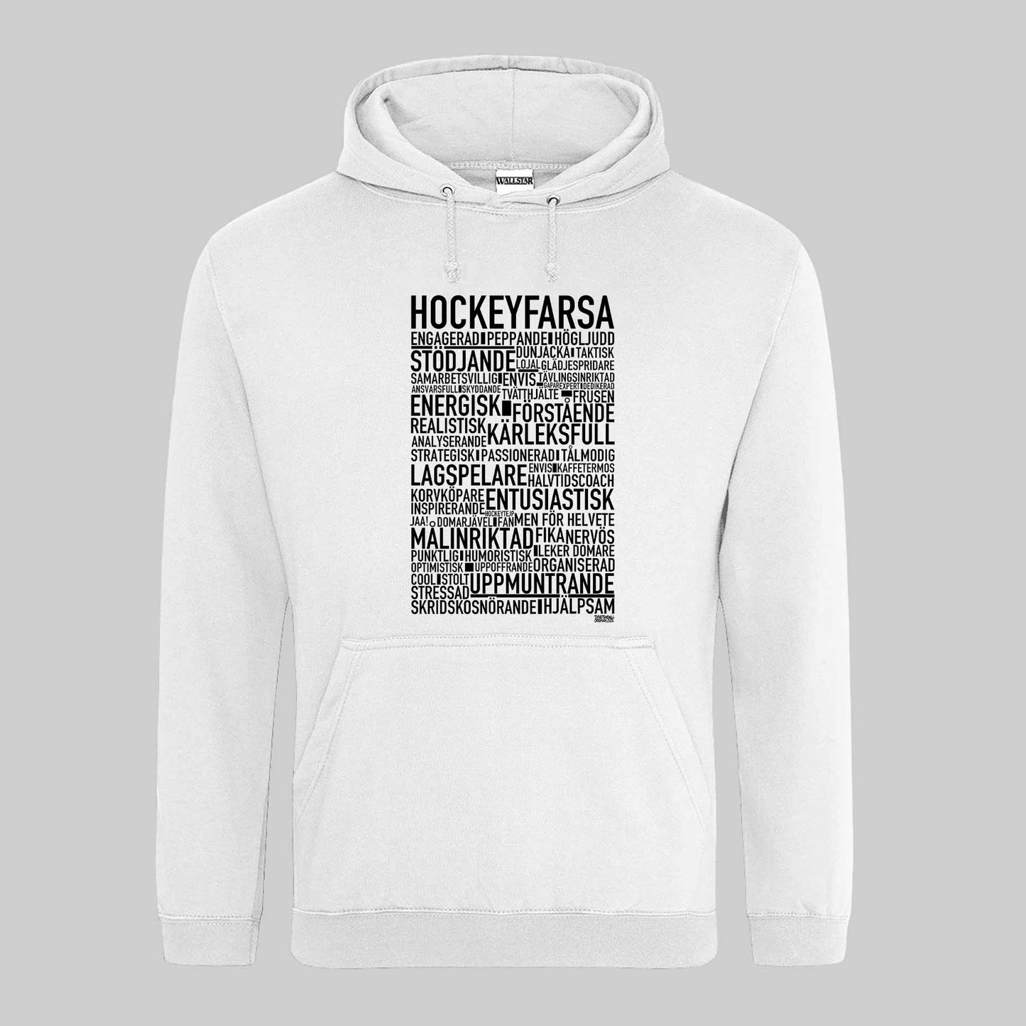 Hockeyfarsa Text Hoodie