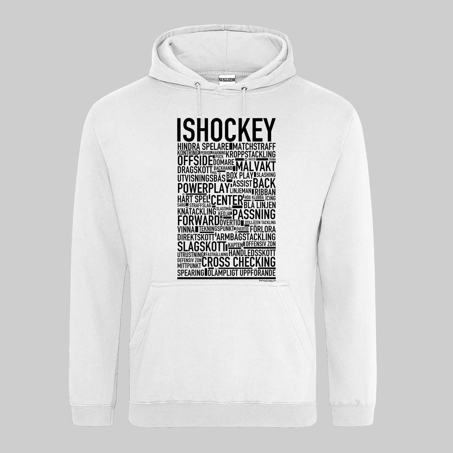 Ishockey Text Hoodie