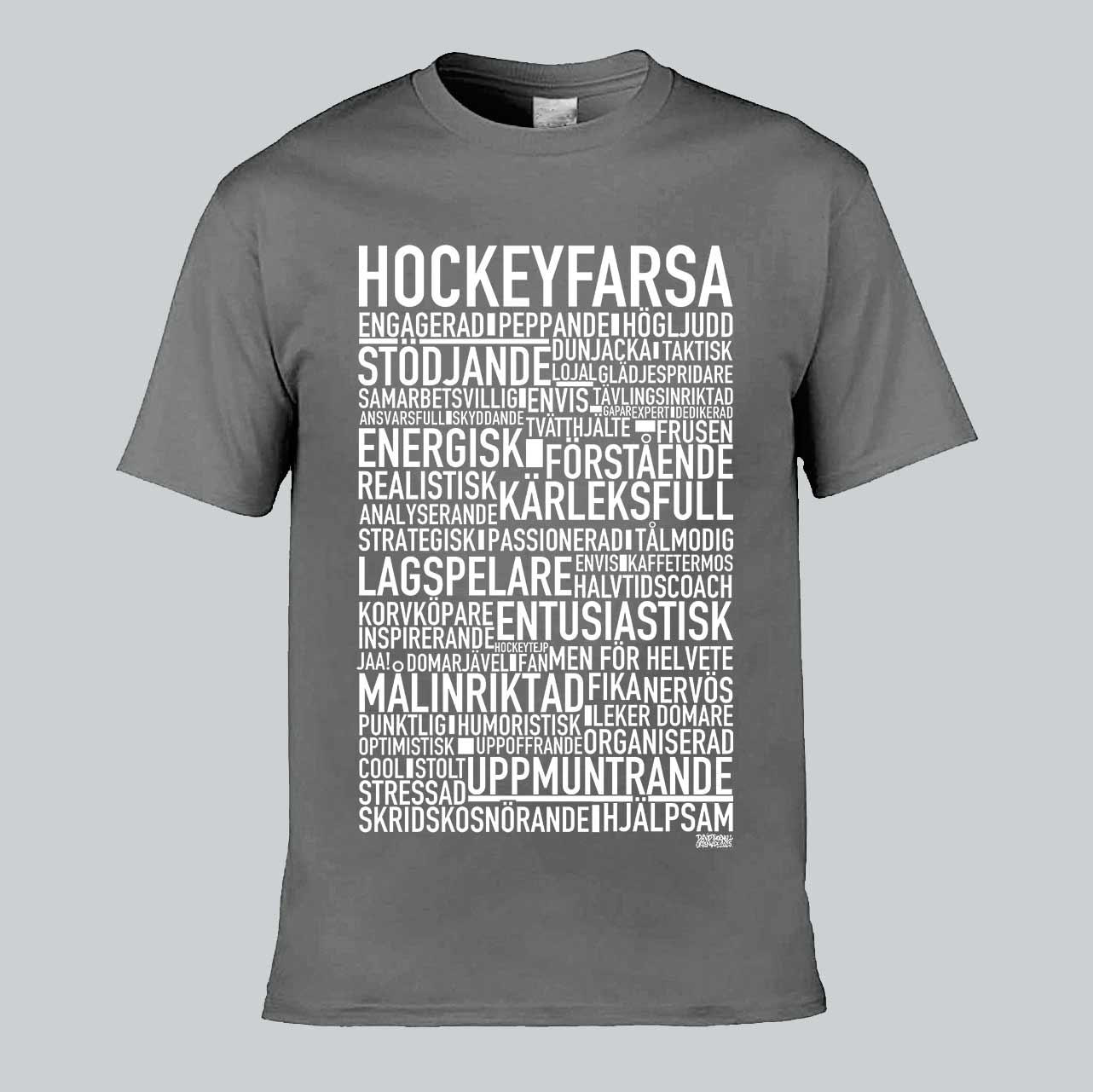 Hockeyfarsa Text T-shirt