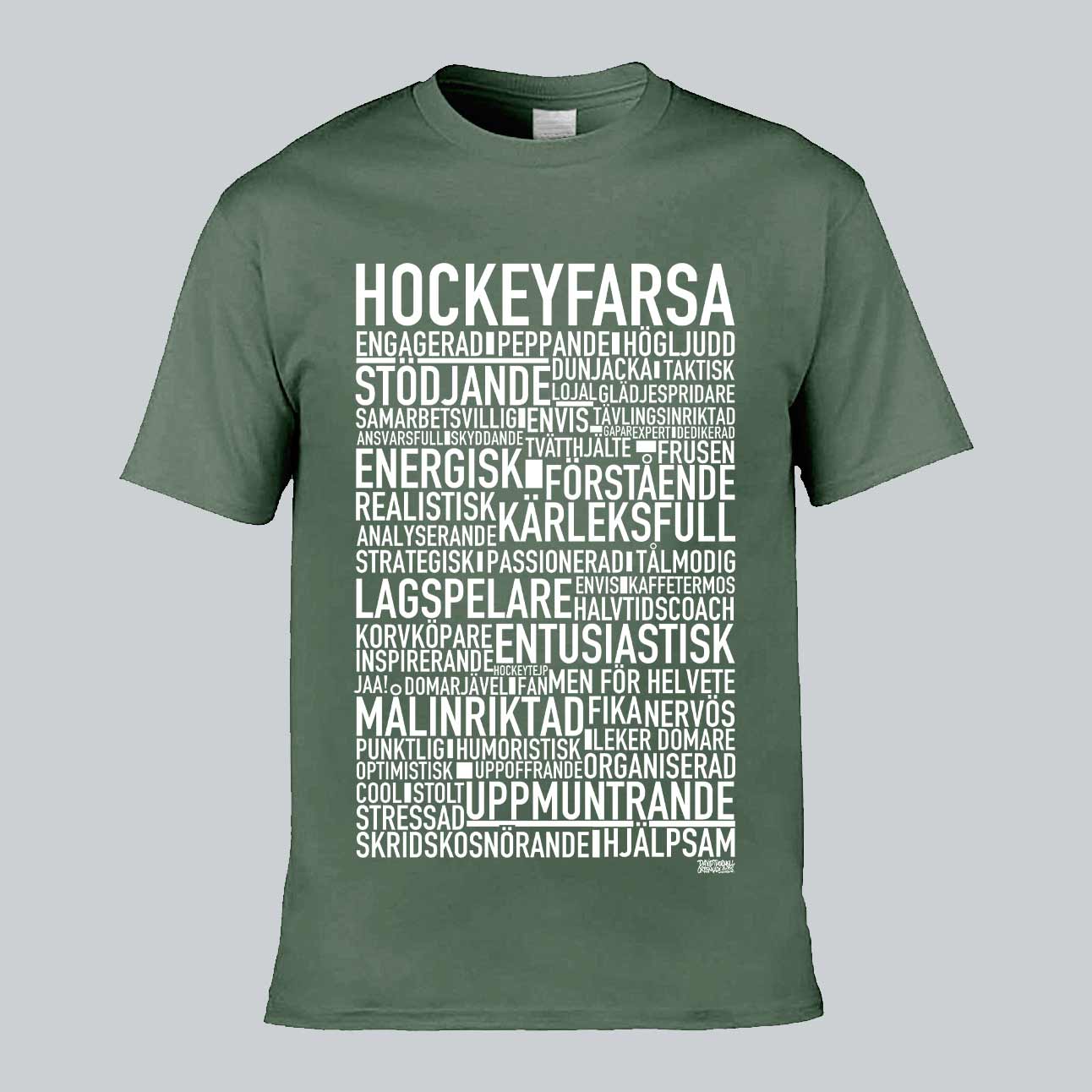 Hockeyfarsa Text T-shirt