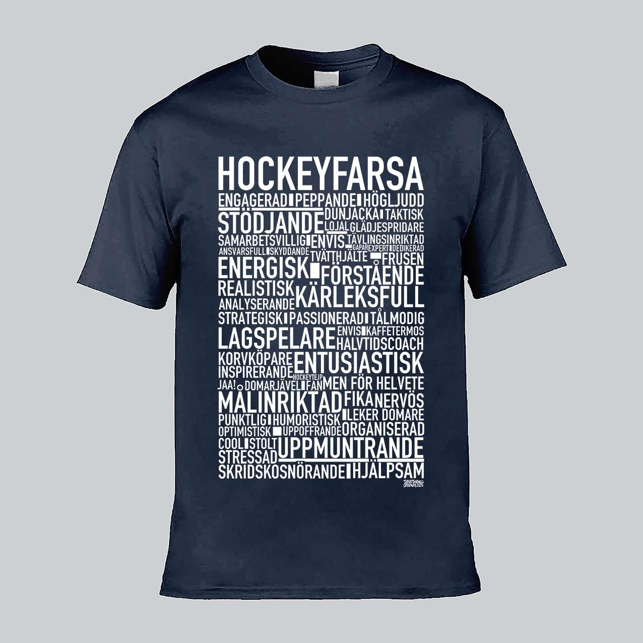 Hockeyfarsa Text T-shirt