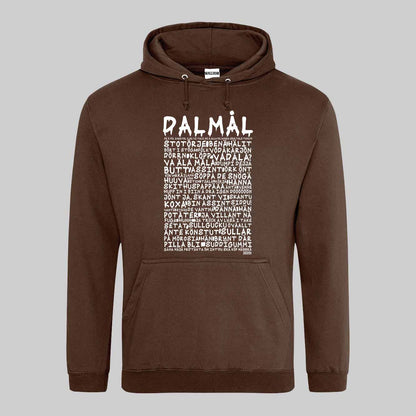 Dalmål Graffiti Dialekt Text Hoodie