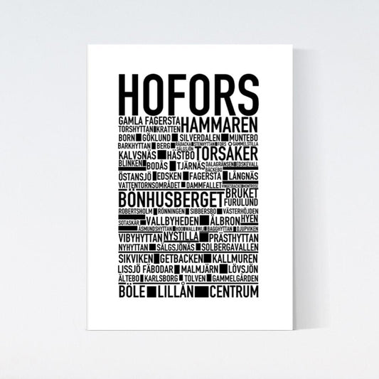 Hofors Text Poster