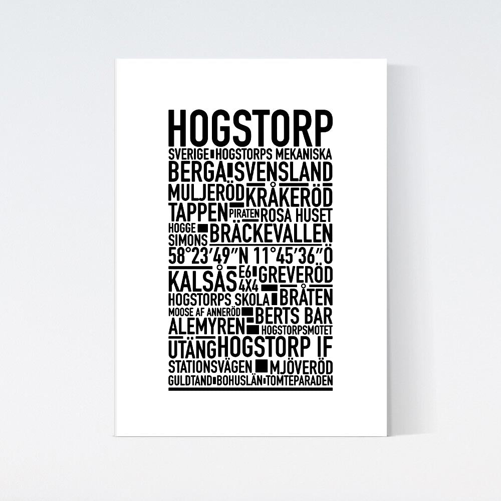 Hogstorp Text Poster