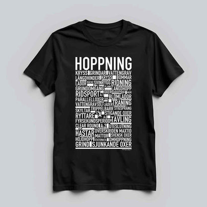 Hoppning Text T-shirt