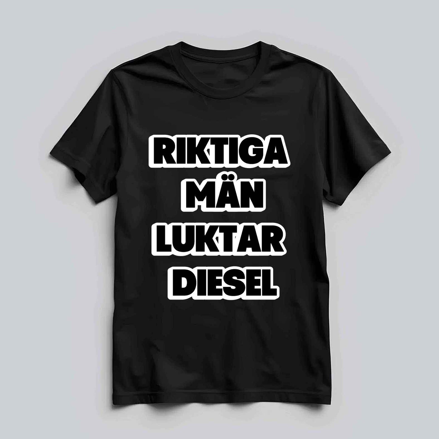 Riktiga Män Luktar Diesel T-shirt