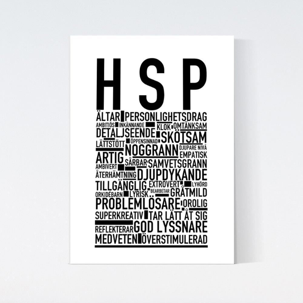 HSP Text Poster