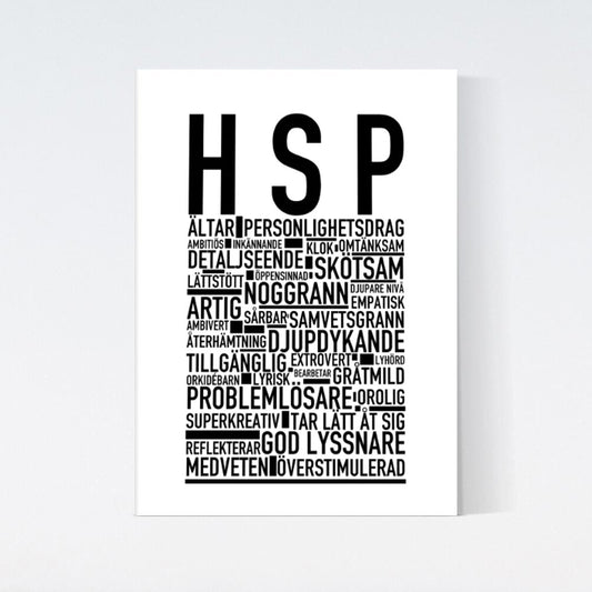 HSP Text Poster