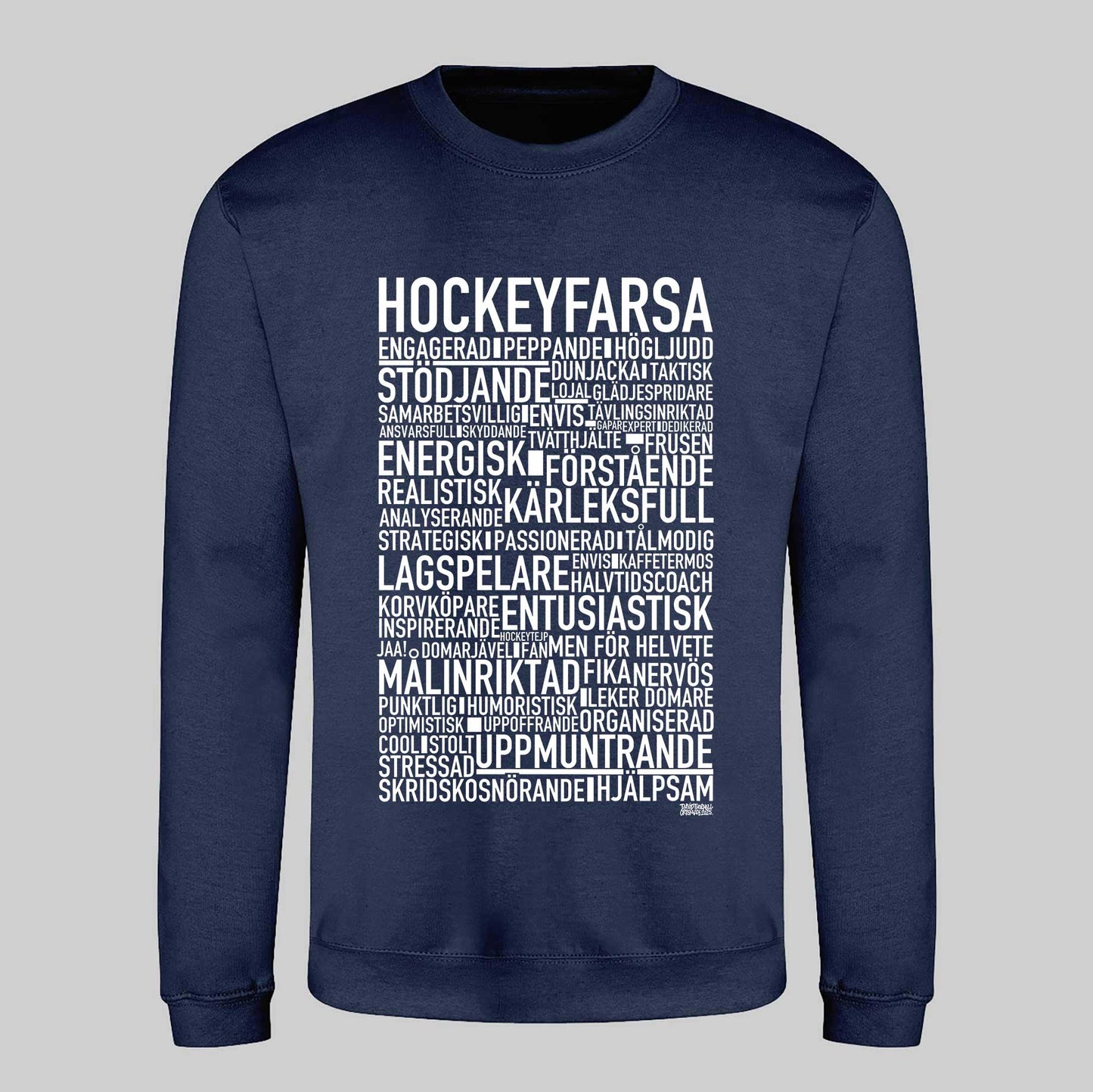 Hockeyfarsa Text Sweatshirt