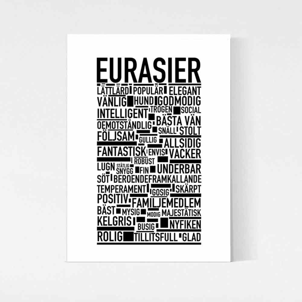 Eurasier Text Poster