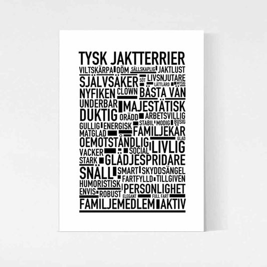 Tysk Jaktterrier Poster