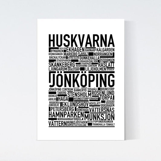 Huskvarna Text Poster