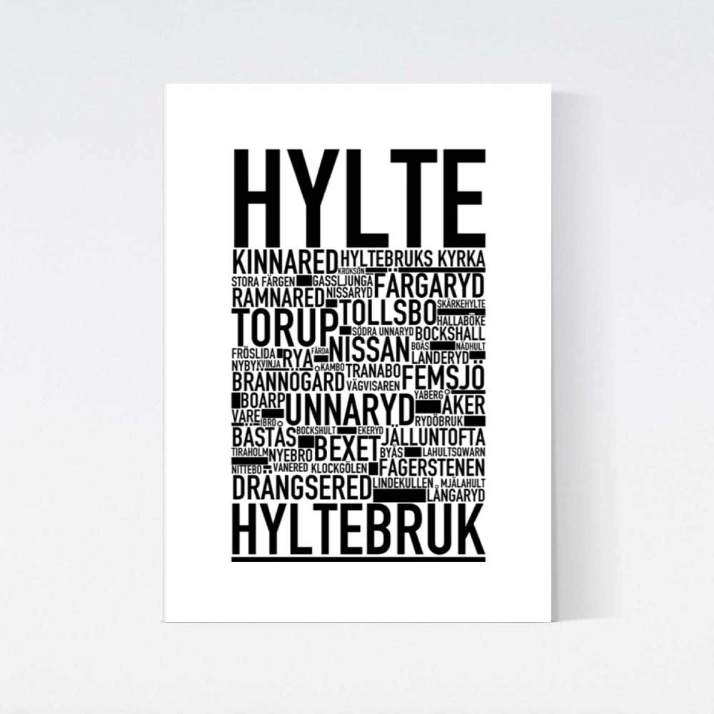 Hylte Text Poster