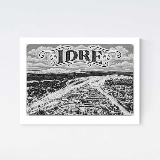 Idre Nostalgi Poster