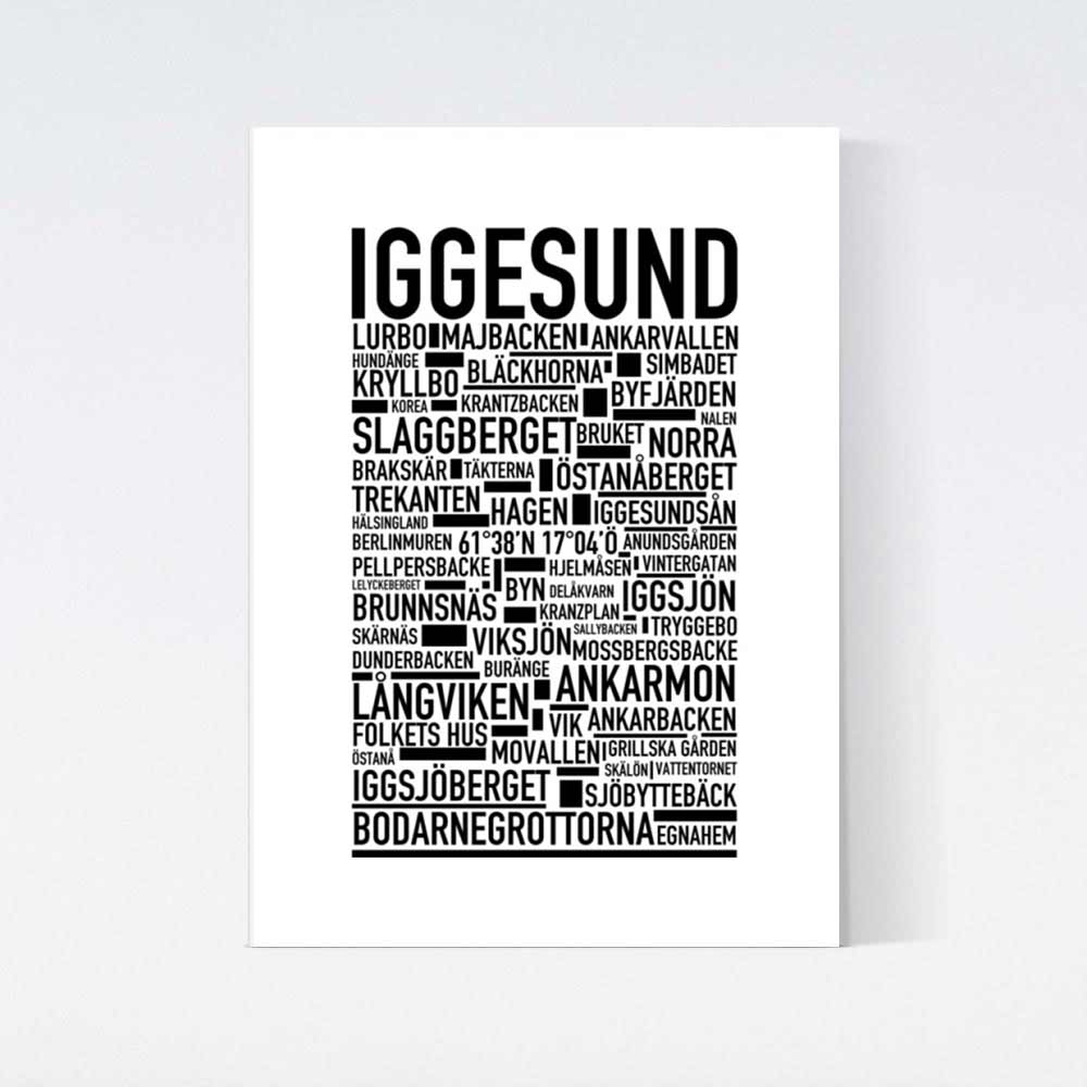 Iggesund Text Poster