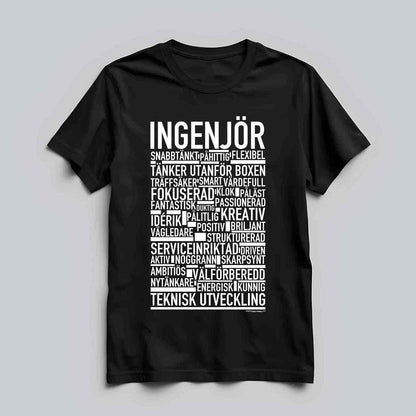 Ingenjör Text T-shirt