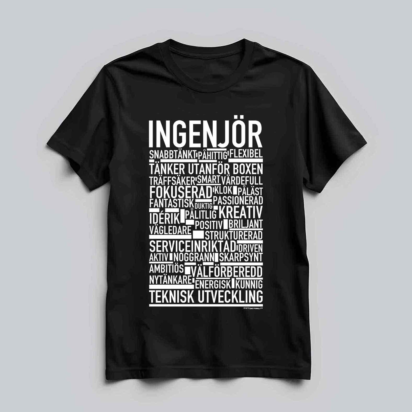 Ingenjör Text T-shirt