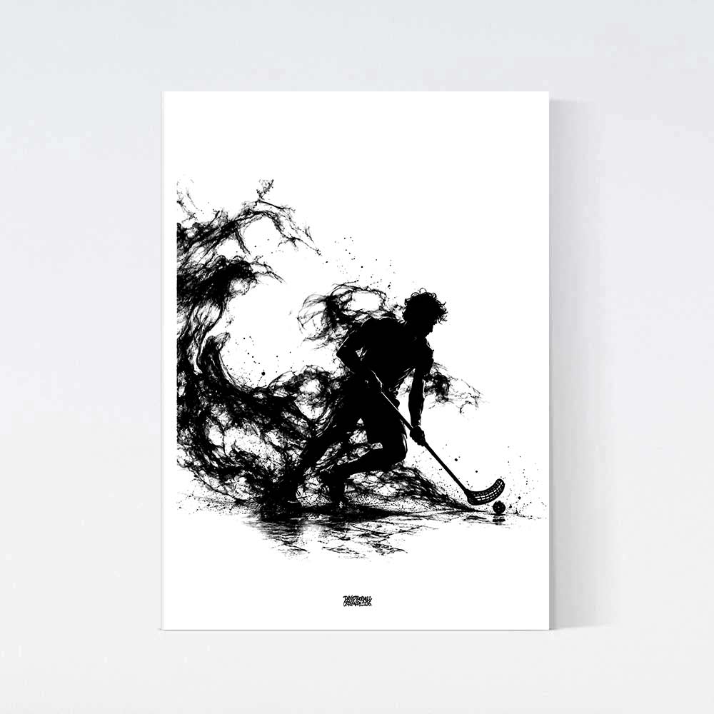 Innebandy Spelare Poster