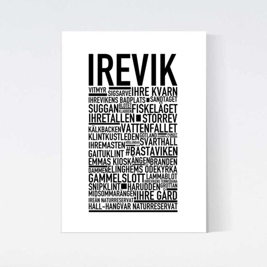Irevik Text Poster