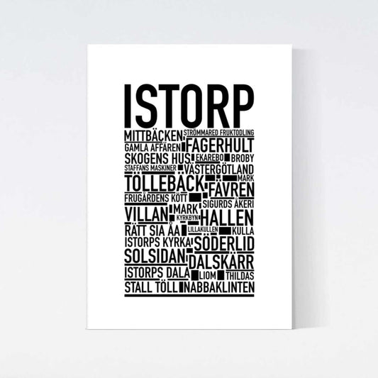 Istorp Text Poster