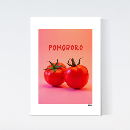 Pomodoro Art Poster