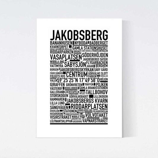 Jakobsberg Text Poster