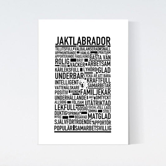 Jaktlabrador Text Poster