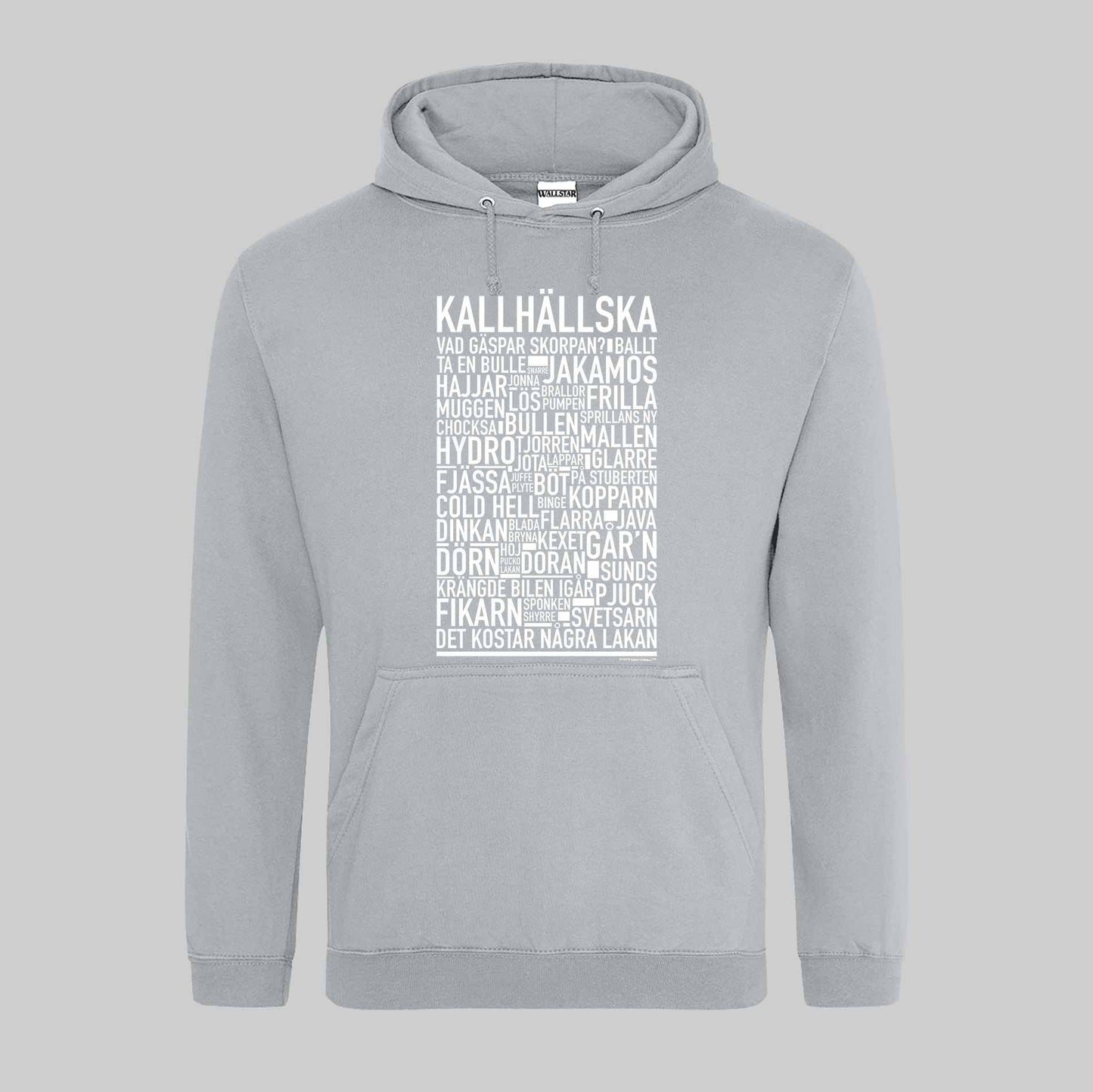 Kallhällska Dialekt Text Hoodie