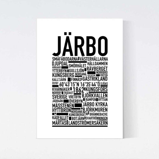 Järbo Text Poster