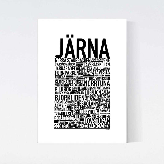 Järna Text Poster