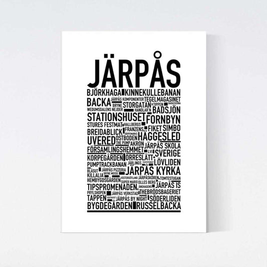 Järpås Text Poster