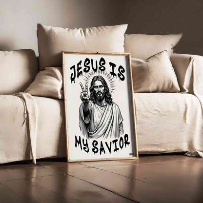 Jesus My Savior Poster