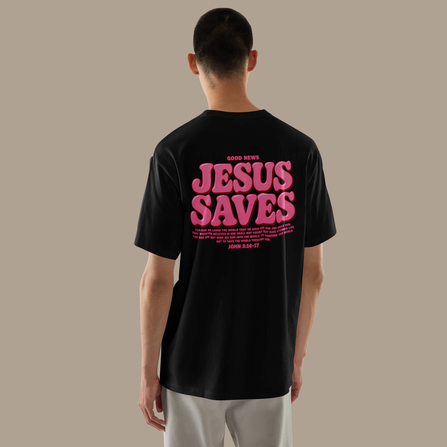 Jesus Saves Funky T-shirt
