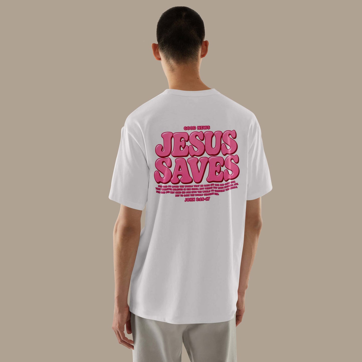 Jesus Saves Funky T-shirt